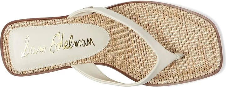 Sam Edelman Dollie Women's Sandals Modern Ivory : 9 M, Leather - Image 2