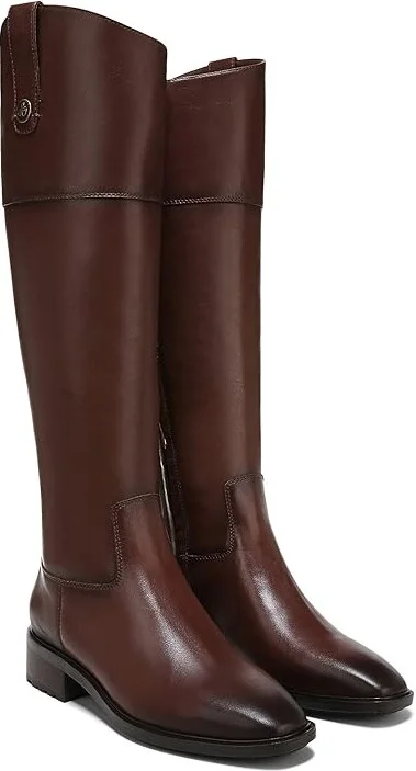 Sam Edelman Drina Women's Shoes Terrazzo Brown : 5.5 M, Leather