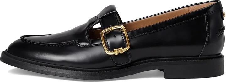 Sam Edelman Elaina Women's Flat Shoes Black Leather : 5.5 M - Image 6