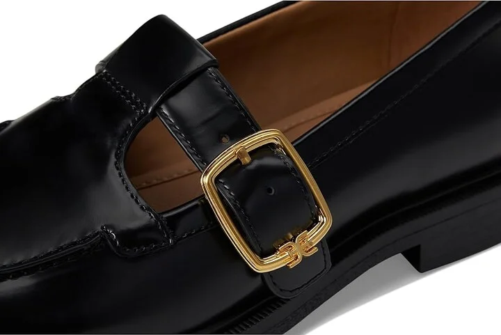 Sam Edelman Elaina Women's Flat Shoes Black Leather : 5.5 M - Image 7