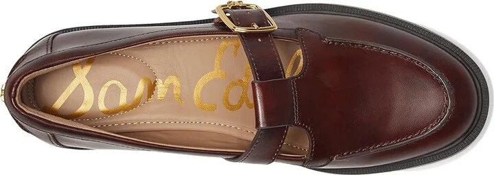 Sam Edelman Elaina Women's Flat Shoes Dark Brown : 5.5 M - Image 2