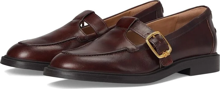 Sam Edelman Elaina Women's Flat Shoes Dark Brown : 5.5 M