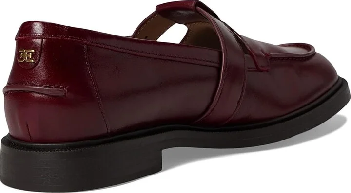 Sam Edelman Elaina Women's Flat Shoes French Burgundy : 7 M, Leather - Image 4