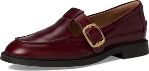 Sam Edelman Elaina Women's Flat Shoes French Burgundy : 7 M, Leather - Image 5