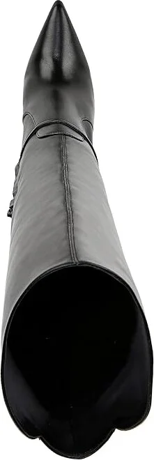 Sam Edelman Elia Women's Boots Black Leather Wide Calf : 8.5 M - Image 2