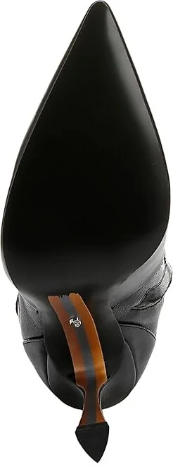 Sam Edelman Elia Women's Boots Black Leather Wide Calf : 8.5 M - Image 3