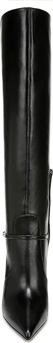 Sam Edelman Elia Women's Boots Black Leather Wide Calf : 8.5 M - Image 4