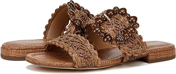Sam Edelman Elisa Women's Shoes Dark Natural : 6 M, Textile