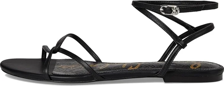 Sam Edelman Ellina Women's Sandals Black Leather : 8 M, Leather/Rubber - Image 6