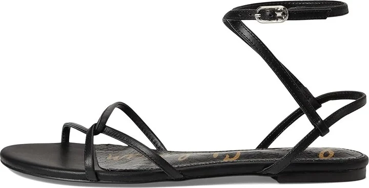 Sam Edelman Ellina Women's Sandals Black Satin : 9 M, Leather/Rubber - Image 6