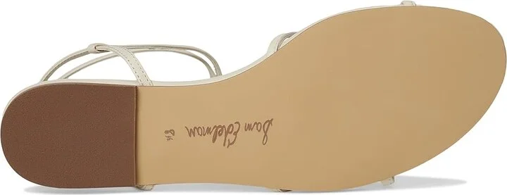 Sam Edelman Ellina Women's Sandals Bright White Leather : 9.5 M, Leather/Rubber - Image 3
