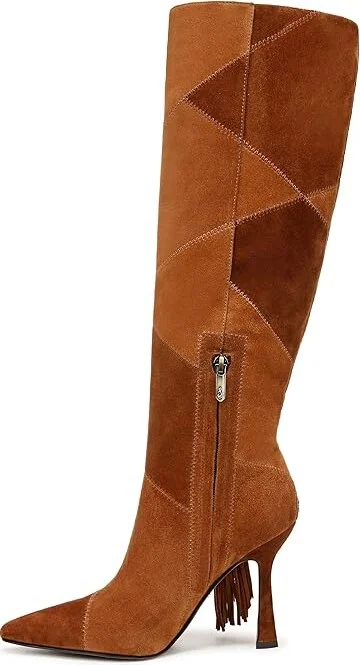 Sam Edelman Ellis Women's Boots Frontier Brown/Harvest Brown Wide Calf : 8.5 M - Image 5