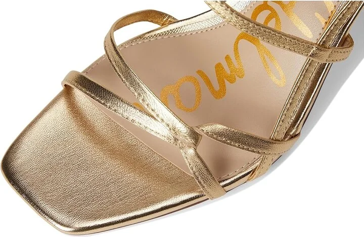 Sam Edelman Emmie Women's Sandals Amber Gold : 5.5 M, Leather/Rubber - Image 7