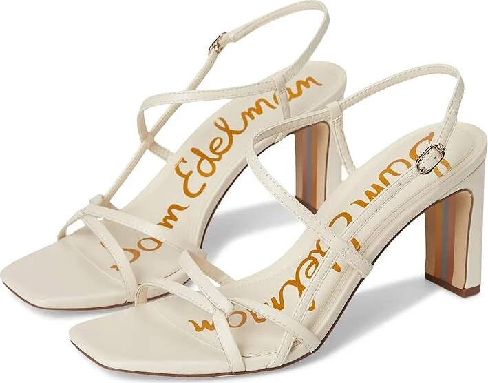 Sam Edelman Emmie Women's Sandals Modern Ivory : 9.5 M, Leather/Rubber
