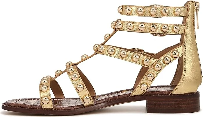 Sam Edelman Estella Women's Sandals Goldmine : 5 M, Leather - Image 5