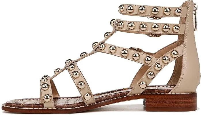 Sam Edelman Estella Women's Sandals Sandshell : 5 M, Leather - Image 5