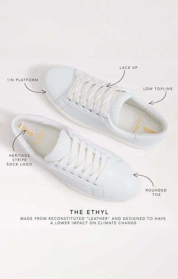 Sam Edelman Ethyl Sneaker ~ White - Image 9