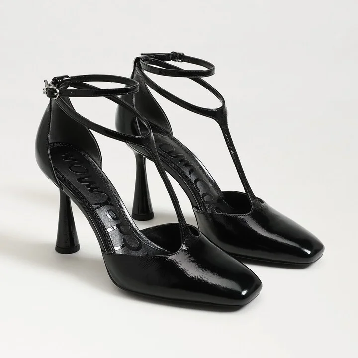 Sam Edelman Everett Slingback Pump Black Leather