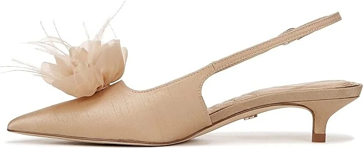 Sam Edelman Faye Women's Clog Shoes Ecru : 6 M, Leather - Image 5
