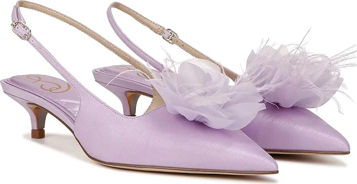 Sam Edelman Faye Women's Clog Shoes Orchid Blossom : 6 M, Leather