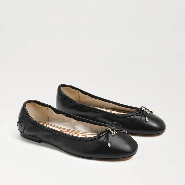 Sam Edelman Felicia Ballet Flat Black Leather