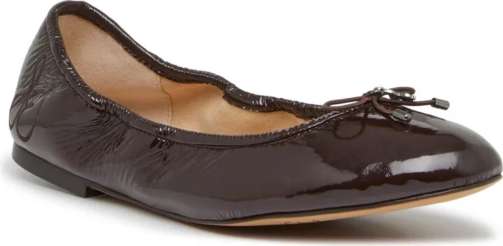Dark Brown Patent Leather