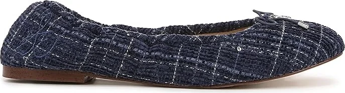 Sam Edelman Felicia Women's Flat Shoes Atlantic Blue Tweed : 8 M, Leather - Image 6