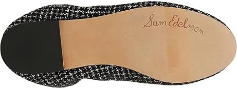 Sam Edelman Felicia Women's Flat Shoes Black Boucle : 8 M, Leather - Image 3