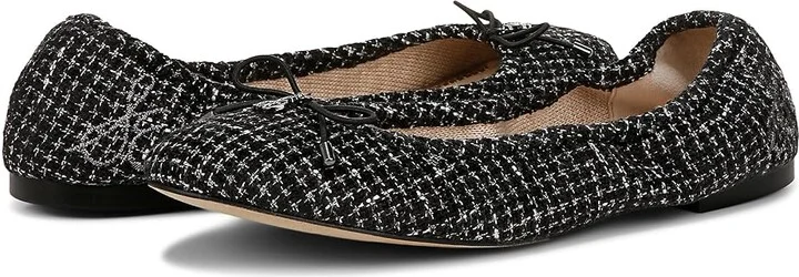 Sam Edelman Felicia Women's Flat Shoes Black Boucle : 8 M, Leather - Image 4