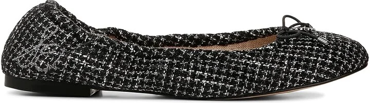 Sam Edelman Felicia Women's Flat Shoes Black Boucle : 8 M, Leather - Image 6