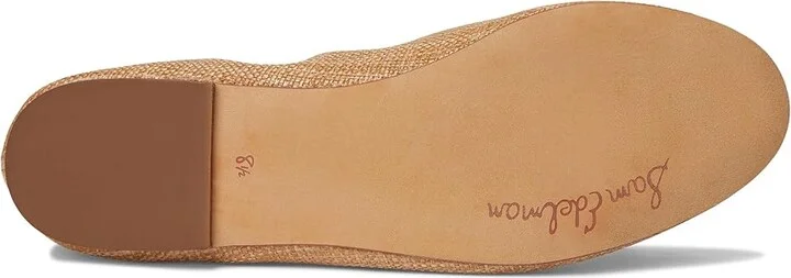 Sam Edelman Felicia Women's Flat Shoes Buff Tan : 7 M, Leather - Image 3