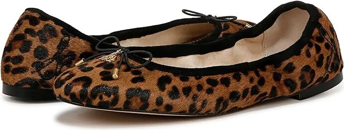 Sam Edelman Felicia Women's Flat Shoes Granada Tan : 7.5 W, Leather - Image 4