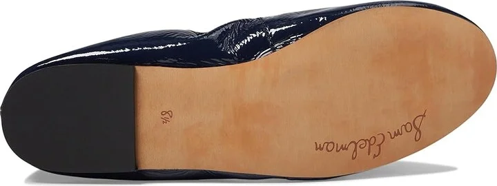 Sam Edelman Felicia Women's Flat Shoes Midnight Blue : 5 M, Leather - Image 3
