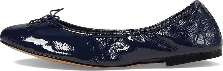 Sam Edelman Felicia Women's Flat Shoes Midnight Blue : 5 M, Leather - Image 5