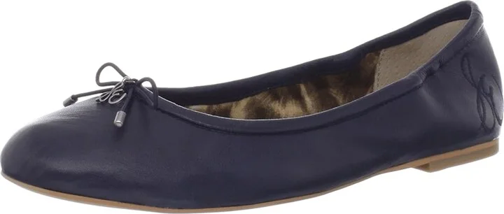Sam Edelman Felicia Women's Flat Shoes Navy : 5 M, Leather - Image 2