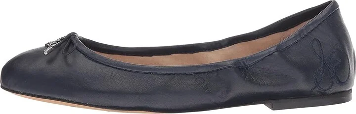 Sam Edelman Felicia Women's Flat Shoes Navy : 5 M, Leather - Image 7