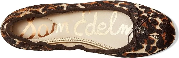 Sam Edelman Felicia Women's Flat Shoes Terra Toffee : 8 M, Leather - Image 2