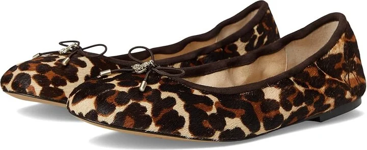 Sam Edelman Felicia Women's Flat Shoes Terra Toffee : 8 M, Leather