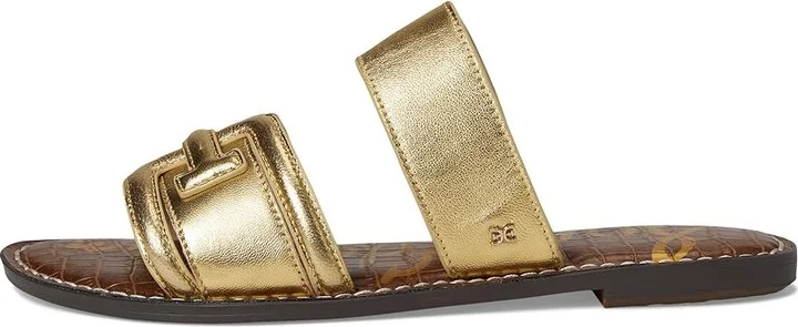 Sam Edelman Gabi Women's Sandals Amber Gold : 7 M, Leather/Rubber - Image 6