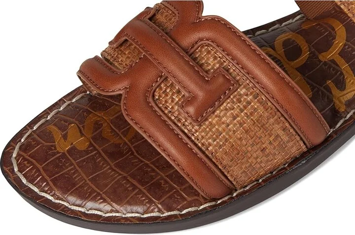 Sam Edelman Gabi Women's Sandals Cuoio/Rich Cognac : 5 M, Leather/Rubber - Image 7
