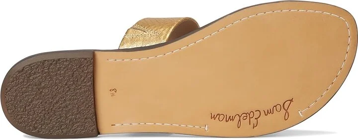 Sam Edelman Gala Women's Shoes Gold Boa : 8.5 W, Leather/Suede - Image 3