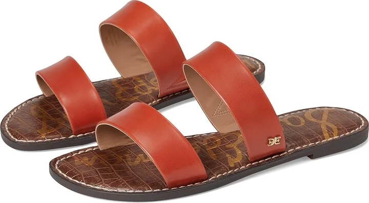 Sam Edelman Gala Women's Shoes Orange Sunrise : 6.5 M, Leather/Suede