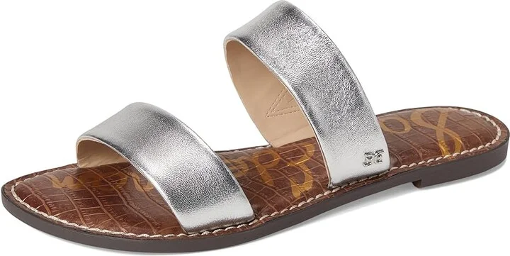 Sam Edelman Gala Women's Shoes Soft Silver Leather : 5.5 M, Leather/Suede - Image 5