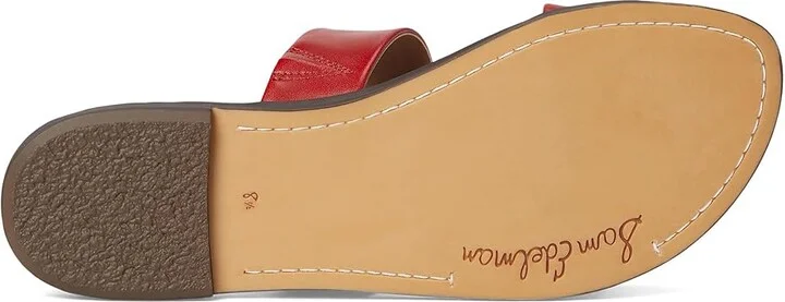 Sam Edelman Gala Women's Shoes Summer Red : 5.5 M, Leather/Suede - Image 3