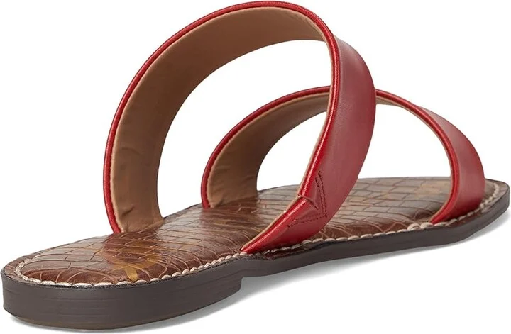 Sam Edelman Gala Women's Shoes Summer Red : 5.5 M, Leather/Suede - Image 4