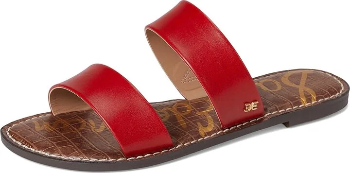 Sam Edelman Gala Women's Shoes Summer Red : 5.5 M, Leather/Suede - Image 5