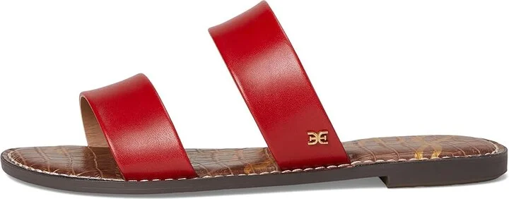 Sam Edelman Gala Women's Shoes Summer Red : 5.5 M, Leather/Suede - Image 6