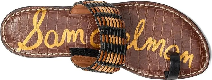 Sam Edelman Gemini Women's Sandals Black : 9 M, Synthetic - Image 2