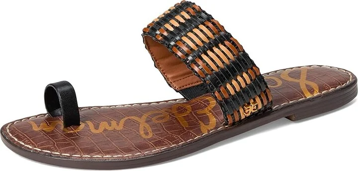 Sam Edelman Gemini Women's Sandals Black : 9 M, Synthetic - Image 5