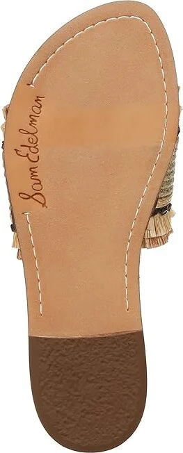 Sam Edelman Georgia Slide Sandal Women's Shoes Olive : 5 M, Textile - Image 3